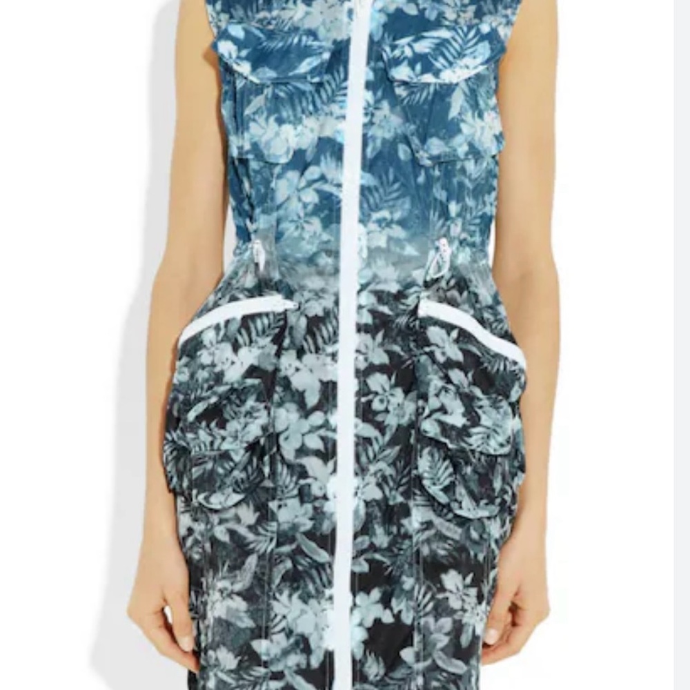 New with tags Alexander wang adorable blue dress. So unique.